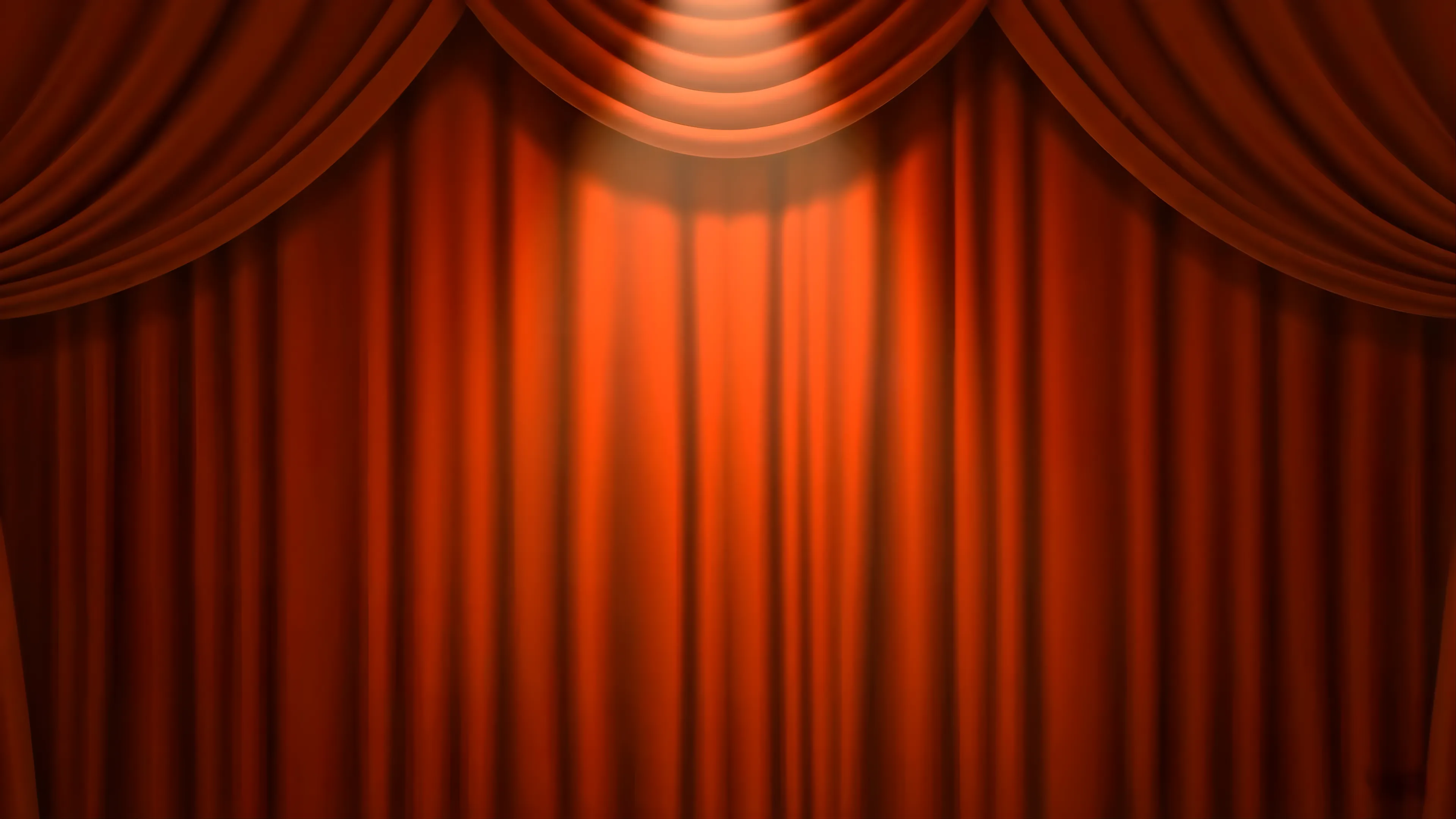 Stage curtain background